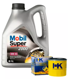 Mobil S 10w40, 4 Litros, + Filtro