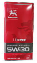 Aceite Wolver Ultratec A1 5w30 X 5 Litros 100% Sintetico